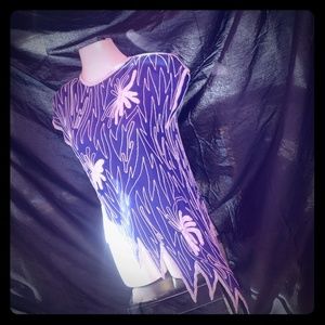 Vintage beaded royal blue Judith Ann Creations Size Large